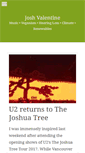 Mobile Screenshot of joshvalentine.net